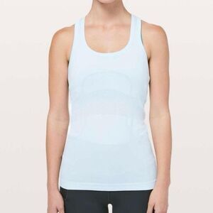 (S) Lululemon Swiftly Tech Racerback Tank Top – Light Blue